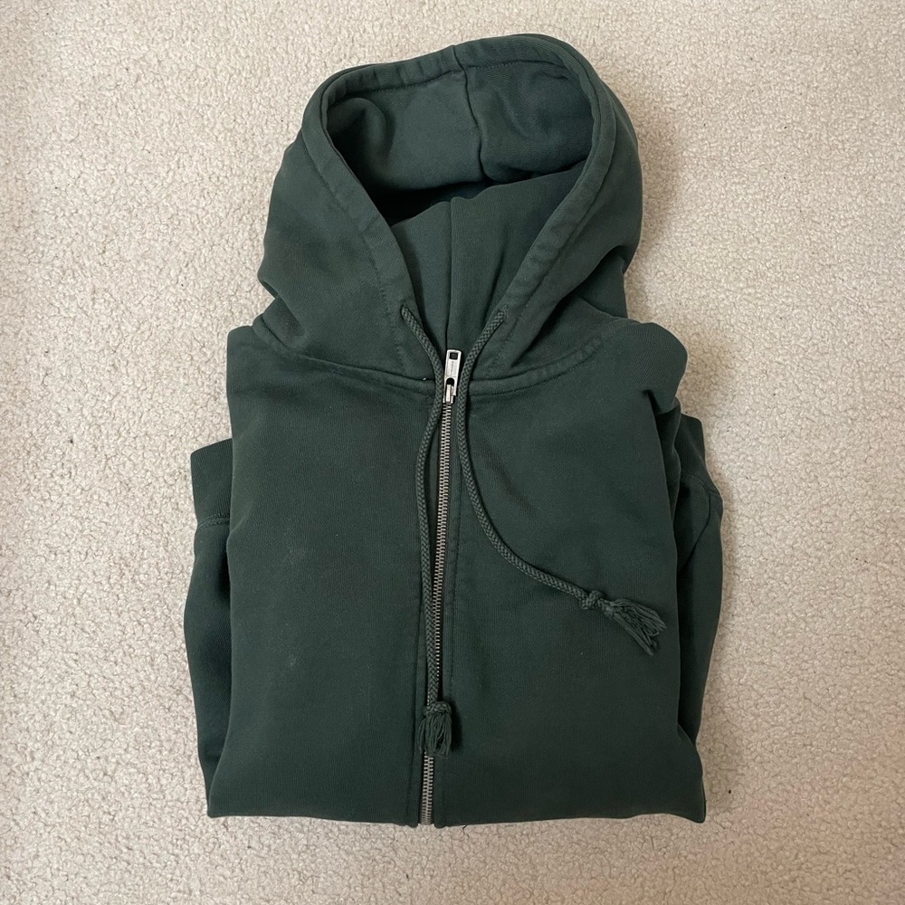 Dark green Brandy Melville Christy hoodie